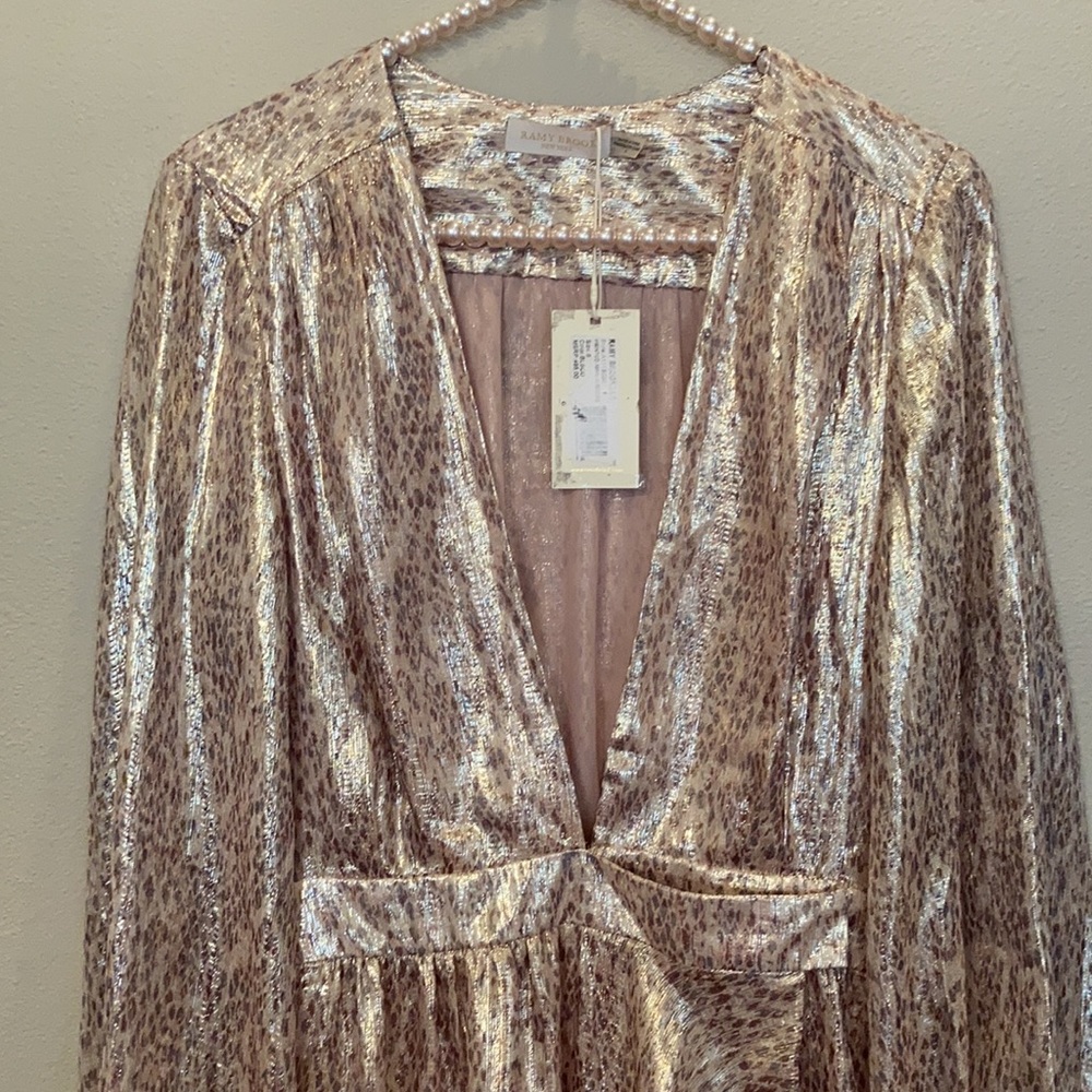 NWT Ramy Brook Silk Dress - Picture 2 of 9